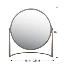 Spirella Miroir grossissant sur pied Acier AKIRA Taupe mat* Miroir Grossissant