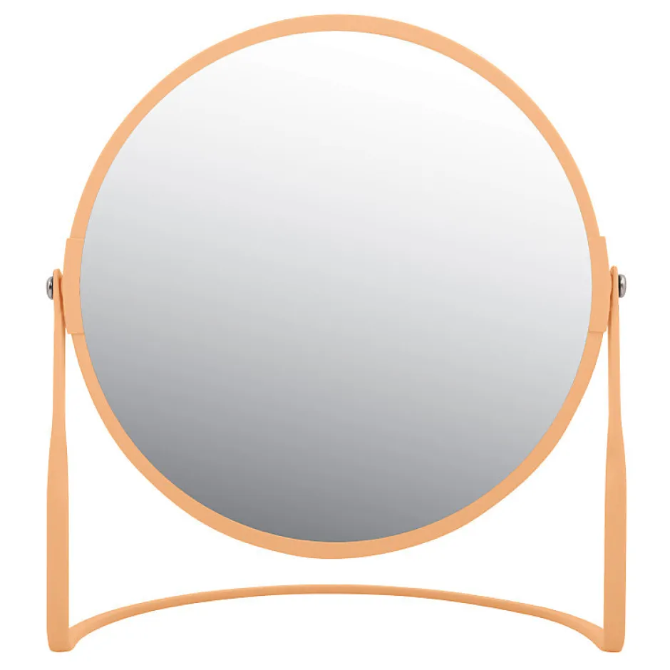 Spirella Miroir grossissant sur pied Acier AKIRA Pêche mat* Miroir Grossissant