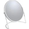 Spirella Miroir grossissant sur pied Acier AKIRA Blanc mat* Miroir Grossissant