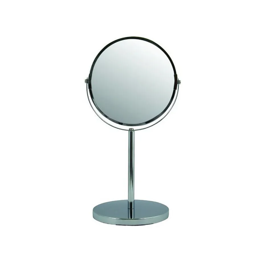MSV Miroir grossissant sur pied Acier Chromé CAPRI* Miroir Grossissant