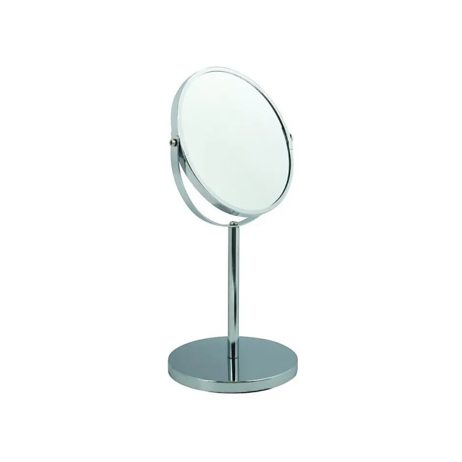 MSV Miroir grossissant sur pied Acier Chromé CAPRI* Miroir Grossissant