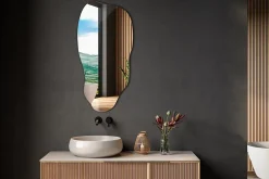 Tulup Miroir irrégulier 50 x 100 pour chambre 1 pièce* Miroir Simple