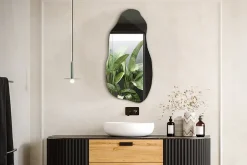 Tulup Miroir irrégulier 50 x 100 pour chambre 1 pièce* Miroir Simple