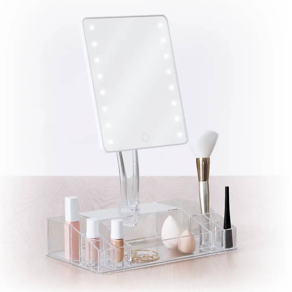 5Five Miroir led 14 compartiments Transparent Selena -* Miroir Simple