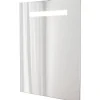 Créazur France Miroir lumineux ELEGANCE 80x80 cm - avec interrupteur sensitif* Miroir Lumineux