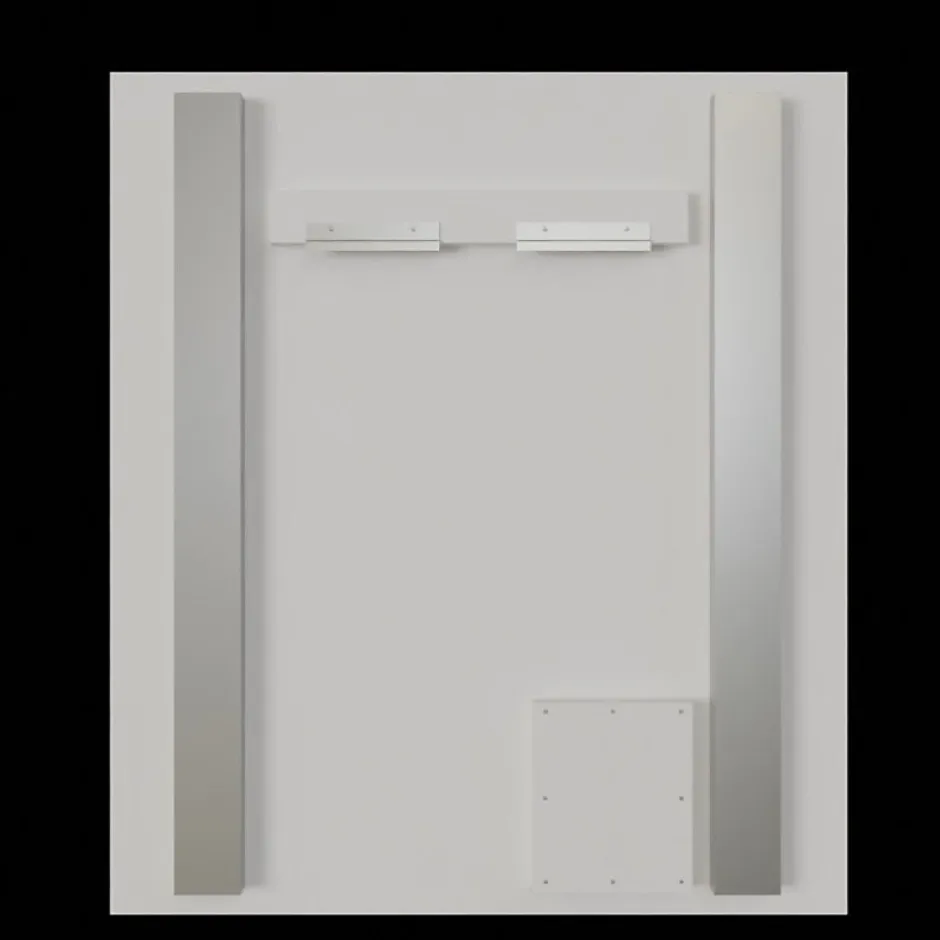Créazur France Miroir lumineux ELEGANCE 80x80 cm - avec interrupteur sensitif* Miroir Lumineux
