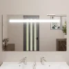 Cuisibane Miroir lumineux ELEGANCE 140x80 cm - sans interrupteur