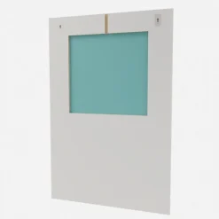 Créazur France Miroir MIRCOLINE - 80x105cm - Sans applique* Miroir Simple