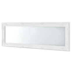 Helloshop26 Miroir mural 132 x 42 x blanc