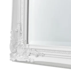 Helloshop26 Miroir mural 132 x 42 x blanc