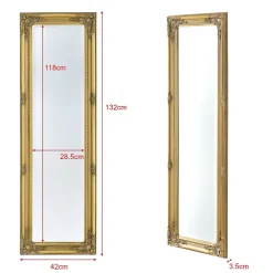 Helloshop26 Miroir mural 132 x 42 x