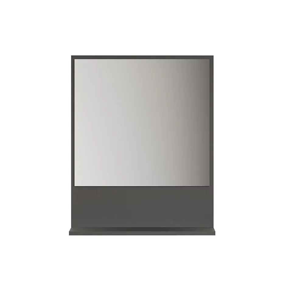 Calicosy Miroir mural avec 1 tablette L60 cm - PUREBLISS
