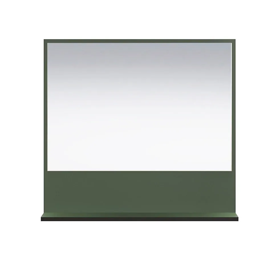 Calicosy Miroir mural avec 1 tablette L80 cm - PUREBLISS