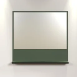 Calicosy Miroir mural avec 1 tablette L80 cm - PUREBLISS