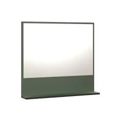 Calicosy Miroir mural avec 1 tablette L80 cm - PUREBLISS