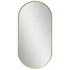 Helloshop26 Miroir mural elliptique 40 x 80
