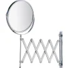 Wenko Miroir mural grossissant de salle de bain Exclusif - Diam. 16 cm* Miroir Grossissant