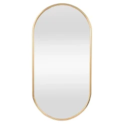 Helloshop26 Miroir mural ovale 40 x 80* Miroir Simple