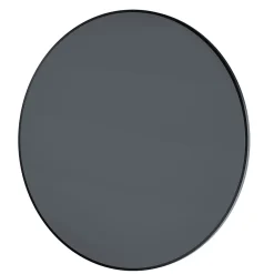 Bernstein Miroir mural rond design de salle de bain, cadre en aluminium, verre 4mm - 8232 - Couleur et Noir, 100cm