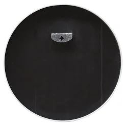 Helloshop26 Miroir mural rond diamètre 50 cm blanc