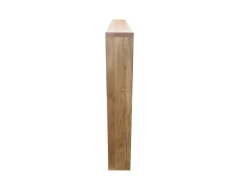 Cooke & Lewis Miroir non lumineux effet chêne l.120 x P.13 x H.80 cm, Harmon* Miroir Simple