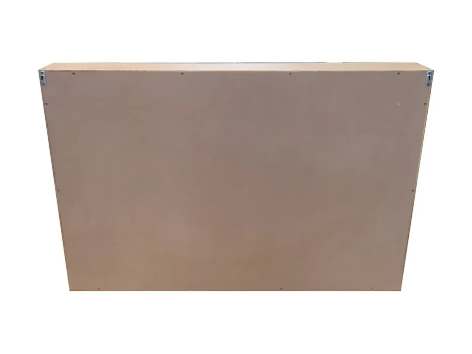Cooke & Lewis Miroir non lumineux effet chêne l.120 x P.13 x H.80 cm, Harmon* Miroir Simple