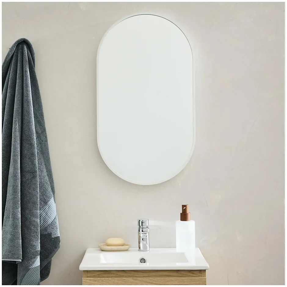 Mob-In Miroir ovale 40 x 70 cm PEPPER* Miroir Simple