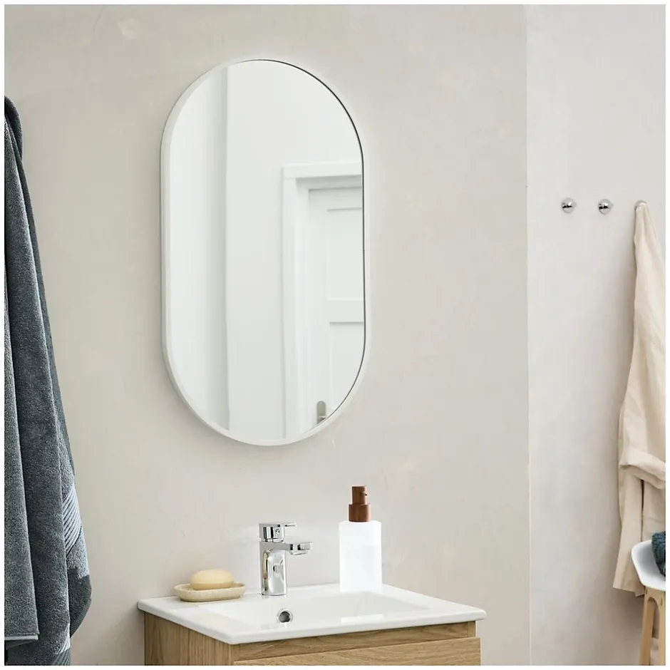 Mob-In Miroir ovale 40 x 70 cm PEPPER* Miroir Simple