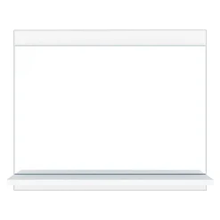 [En.Casa] Miroir pour salle de bains Krildihana 60 x 50 x 12 cm blanc en.casa