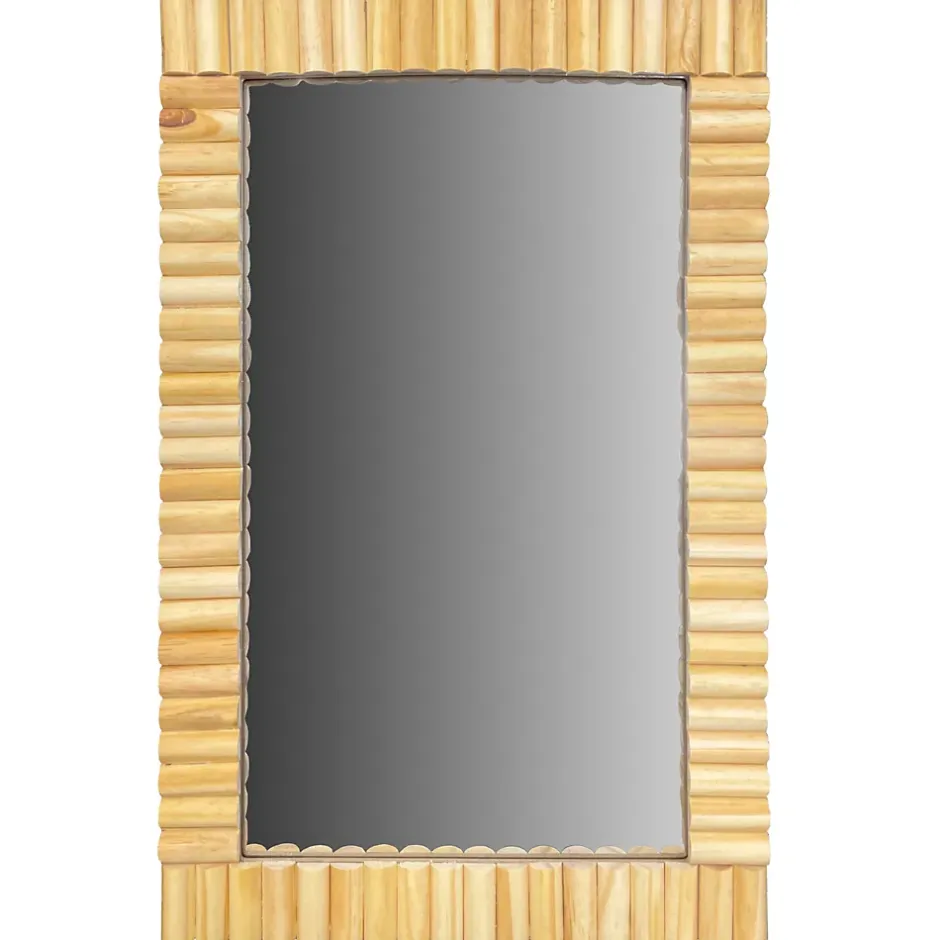Rea MIROIR KLNA-MR03 35CM BROWN 55X35X2CM