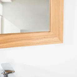 Wanda Collection Miroir rectangle en teck massif 70x50 cm