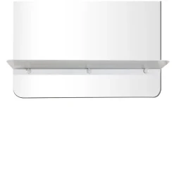 Mob-In Miroir rectangulaire 40 x 70 cm SIMONA avec tablette en métal