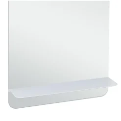 Mob-In Miroir rectangulaire 40 x 70 cm SIMONA avec tablette en métal