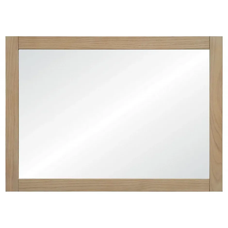 Mob-In Miroir rectangulaire en bois 50 x 70 cm ATOLL* Miroir Simple