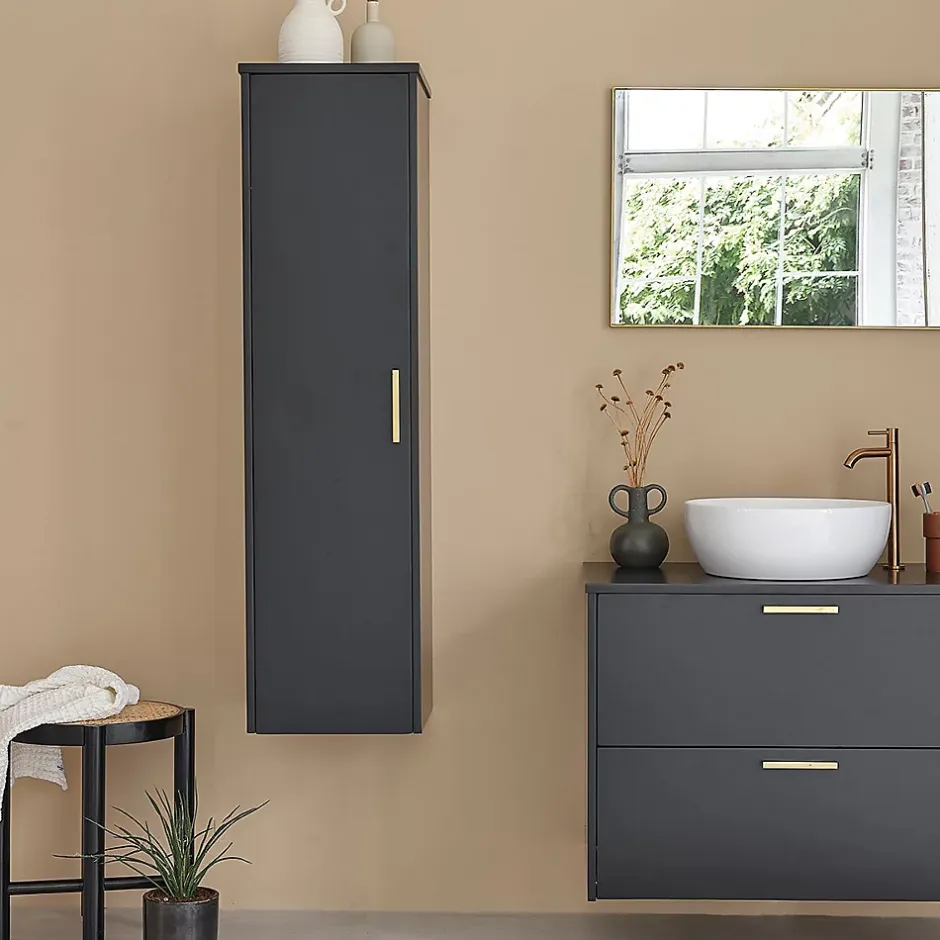 Berah Getah Miroir rectangulaire en métal doré* Miroir Simple