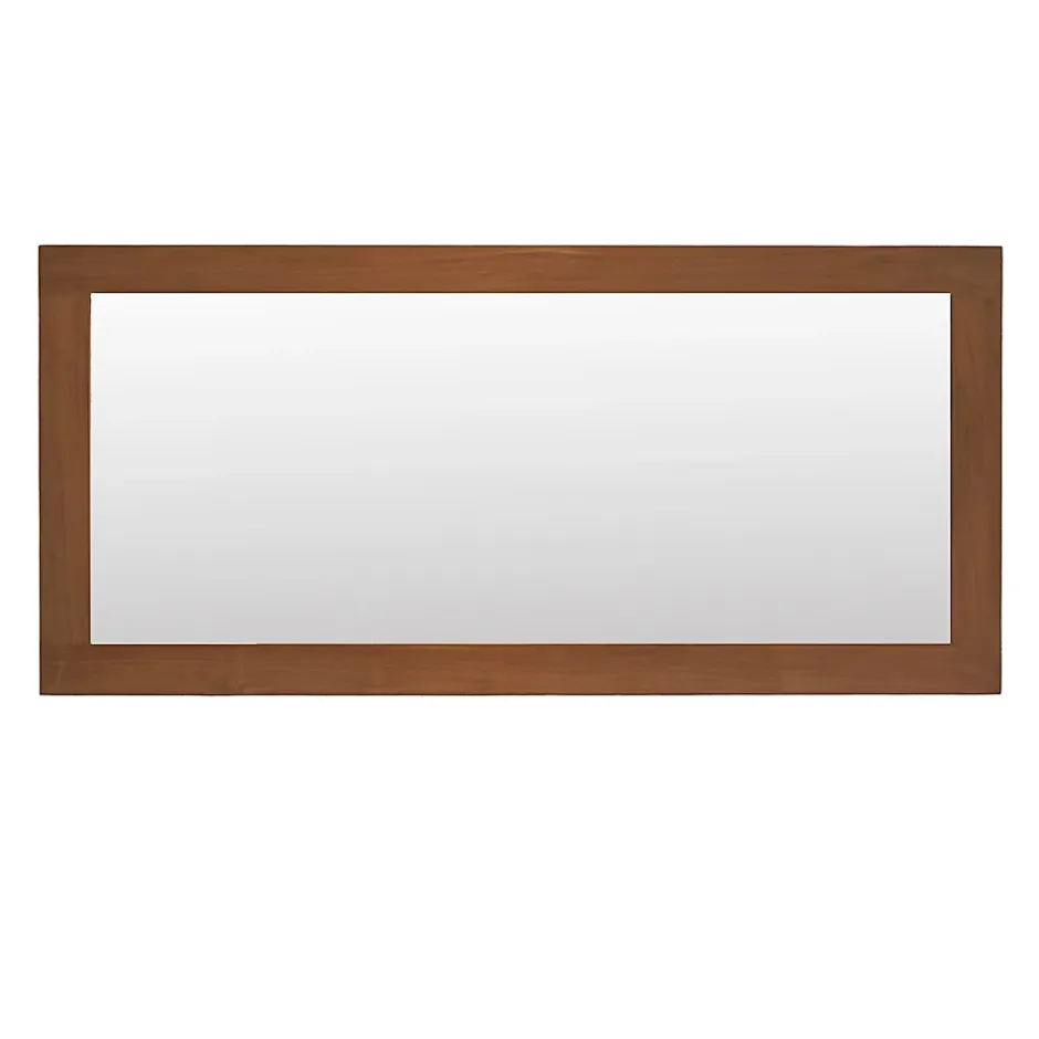 Wildwater Miroir rectangulaire en teck massif Lazy 150 x 70 cm* Miroir Simple