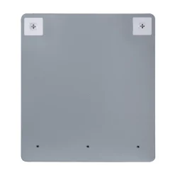 Mob-In Miroir rectangulaire SORRENTO avec tablette en métal* Miroir Simple