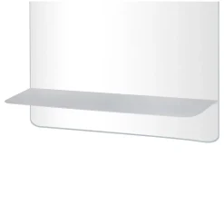 Mob-In Miroir rectangulaire SORRENTO avec tablette en métal* Miroir Simple