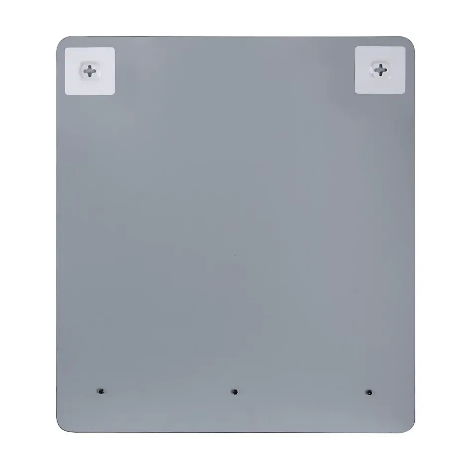 Mob-In Miroir rectangulaire SORRENTO avec tablette en métal
