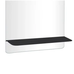 Mob-In Miroir rectangulaire SORRENTO avec tablette en métal