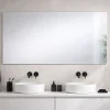 Kiamami Valentina Miroir Réversible 120X70 Avec Bordure En Fil Brillant* Miroir Grossissant