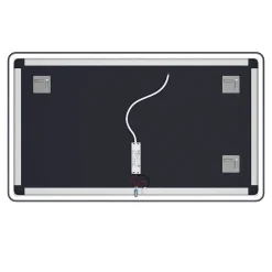 Aurlane Miroir salle de bain avec eclairage LED - 120x70cm - GO LED* Miroir Lumineux