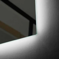 Ledimex Miroir Salle de Bain LED Rétro-Éclairé (6500K) - 120x80cm - Verre Sécurité 5mm - SUECIA* Miroir Lumineux