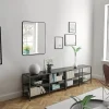 Aurlane Miroir salle de bain rectangle 60x80cm - encadrement en aluminium - HOB 60* Miroir Simple