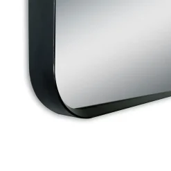Aurlane Miroir salle de bain rectangle 60x80cm - encadrement en aluminium - HOB 60* Miroir Simple