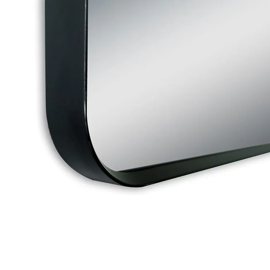 Aurlane Miroir salle de bain rectangle 60x80cm - encadrement en aluminium - HOB 60* Miroir Simple