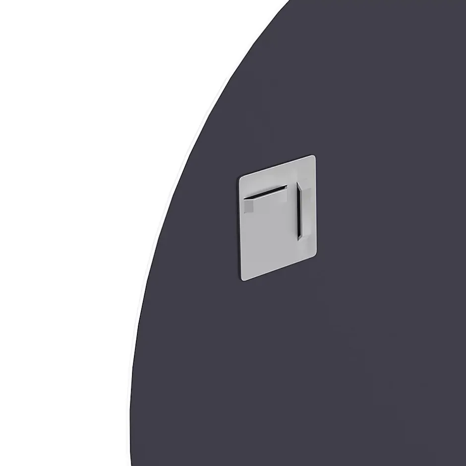 Aurlane Miroir salle de bain ROND - Diamètre 70cm - GO* Miroir Simple