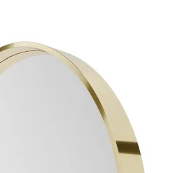 GoodHome Miroir salle de bains arche 50x80 cm, doré, Tisa* Miroir Simple