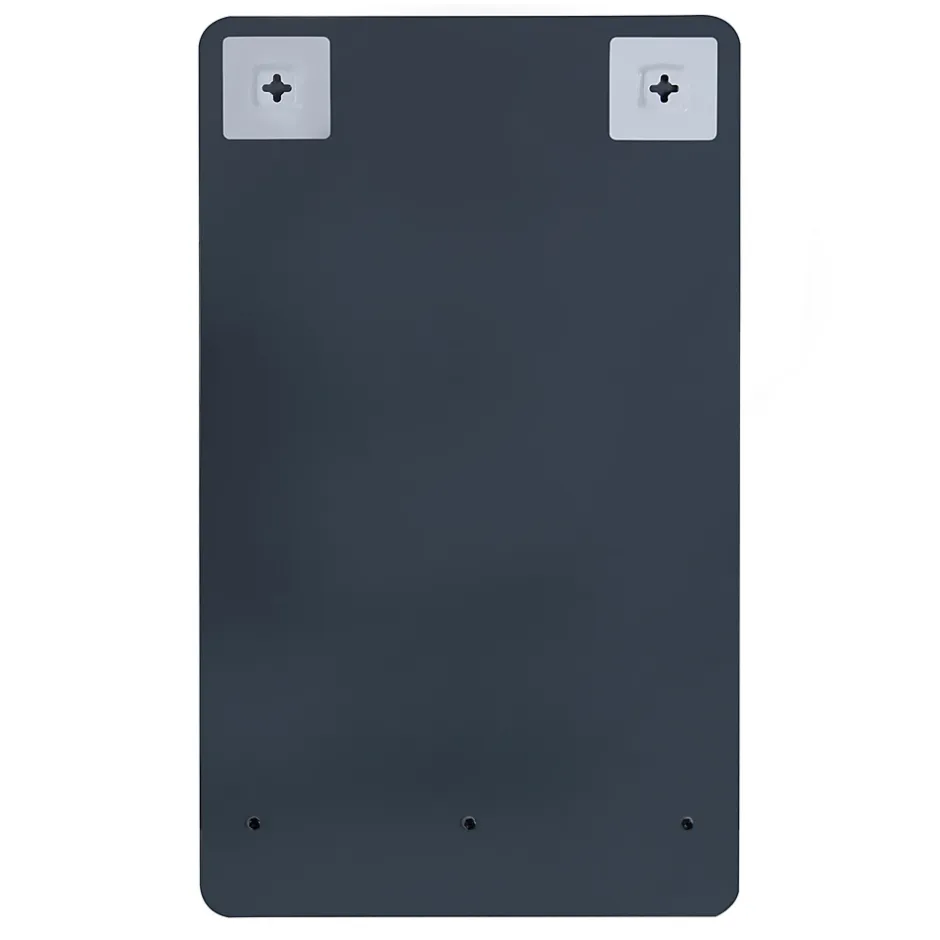 Homesight Miroir salle de bains avec tablette noire 40x70 cm, Sorrento* Miroir Simple