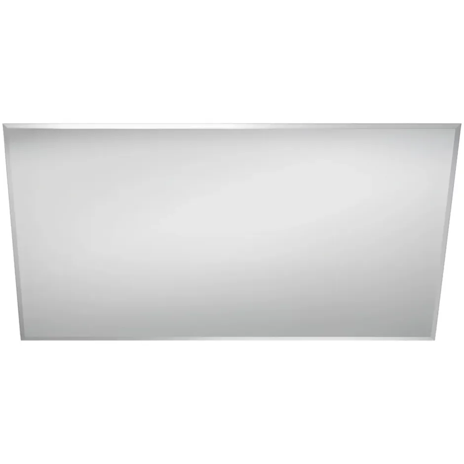 Miroir salle de bains rectangulaire 100X60 cm Wapta argent